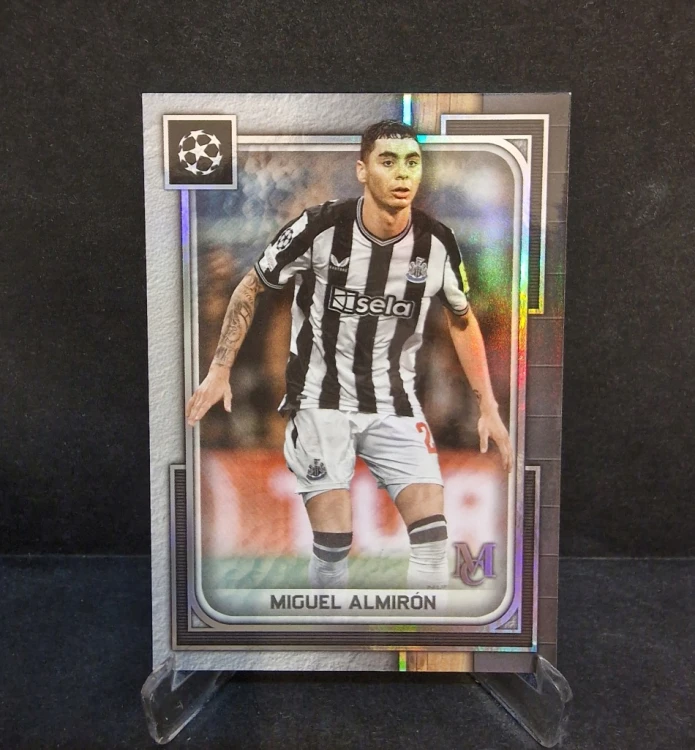 2023-24 Topps Museum Miguel Almiron Newcastle United /BB3