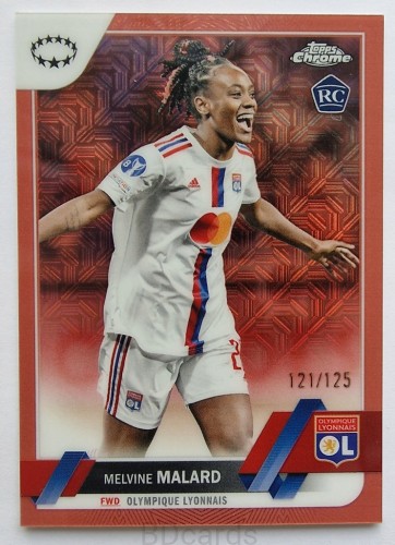2022-23 Topps Chrome Womens Malard Limit /125 Lyon /RU6