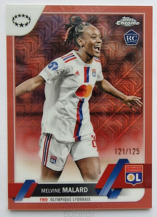 2022-23 Topps Chrome Womens Malard Limit /125 Lyon /RU6