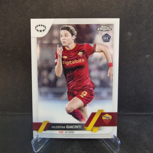 2022-23 Topps Chrome Womens Giacinti AS Roma /E52