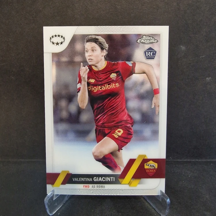 2022-23 Topps Chrome Womens Giacinti AS Roma /E52