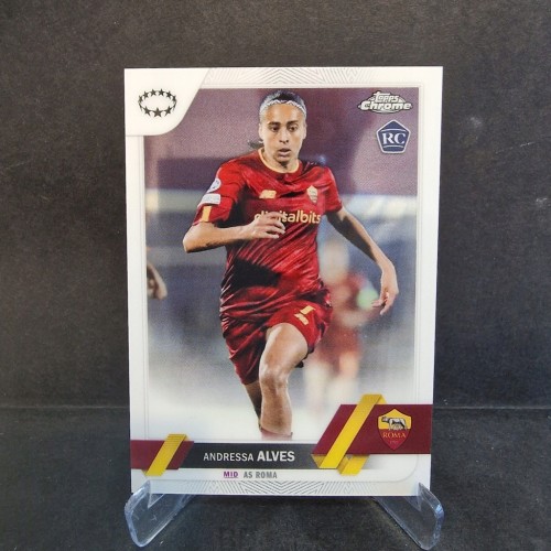 2022-23 Topps Chrome Womens Alves AS Roma /E52