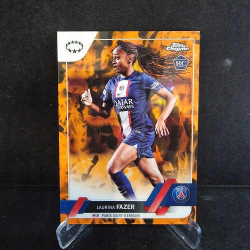 2022-23 Topps Chrome Womens Laurina Fazer Limit /75 PSG /K2
