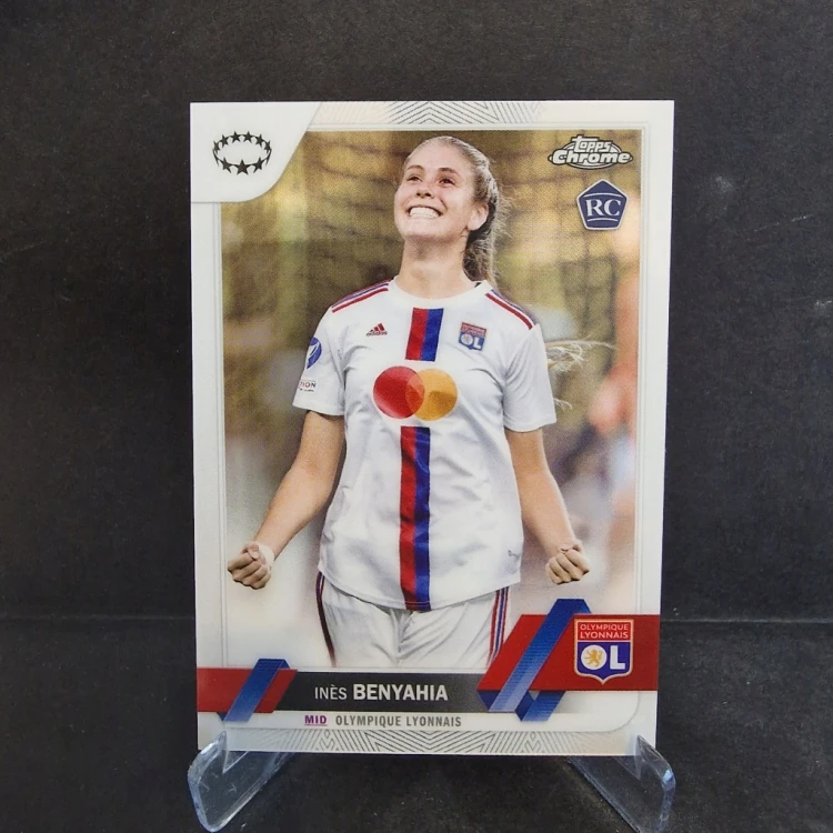 2022-23 Topps Chrome Womens Benyahia Ol. Lyon /E48