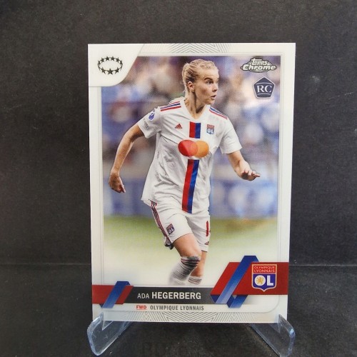 2022-23 Topps Chrome Womens Hegerberg Ol. Lyon /E49