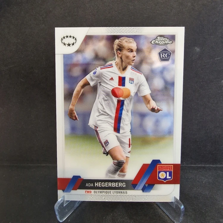 2022-23 Topps Chrome Womens Hegerberg Ol. Lyon /E49
