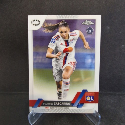 2022-23 Topps Chrome Womens Cascarino Ol. Lyon /E49