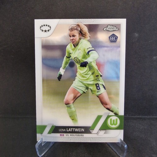 2022-23 Topps Chrome Womens Lattwein Wolfsburg /E50