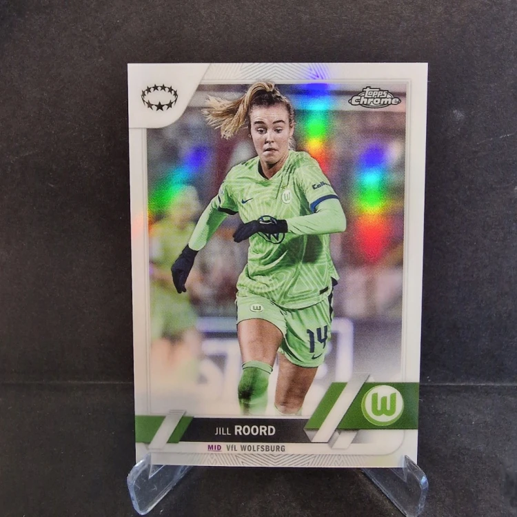 2022-23 Topps Chrome Womens Roord Wolfsburg /E50