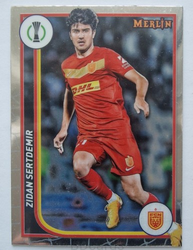 2023-24 Topps Chrome Merlin Zidan Sertdemir Fc Nurnberg /B