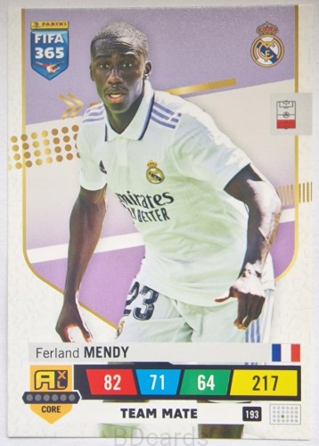 VD28 Mendy Real Madryt Panini Fifa 365 2023