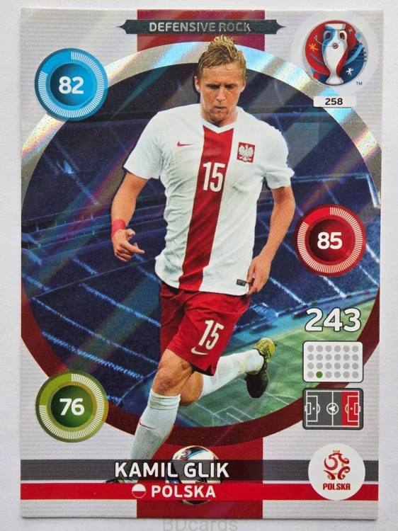 2016 Panini Euro Glik Polska /ER4