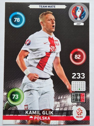 2016 Panini Euro Glik Polska /ER1