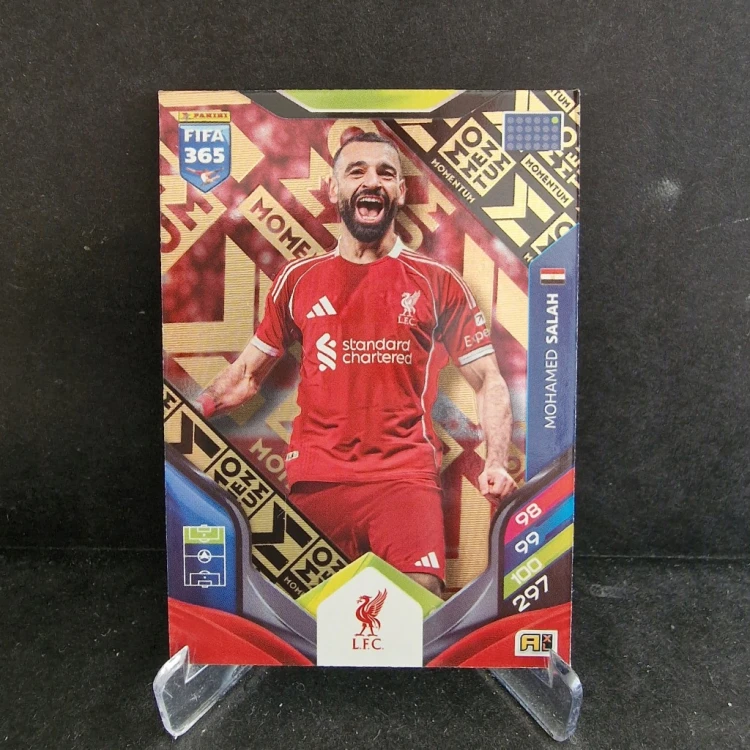 2026 PANINI Fifa 365 Mohamed Salah Liverpool Momentum /K