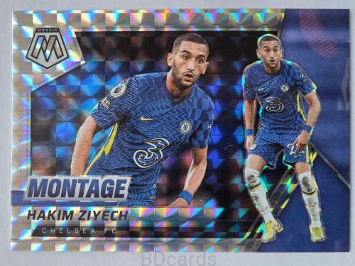2021-22 Panini Mosaic Hakim Ziyech Chelsea /NN15