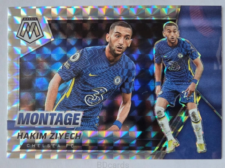 2021-22 Panini Mosaic Hakim Ziyech Chelsea /NN15