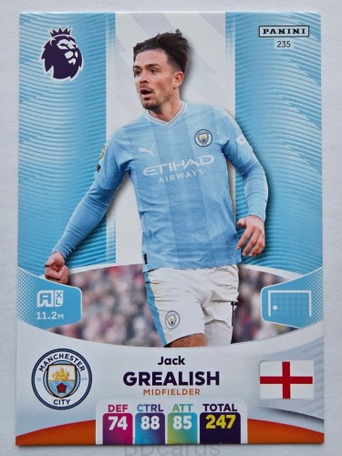 2023-24 Panini EPL Jack Grealish Manchester City /NN20