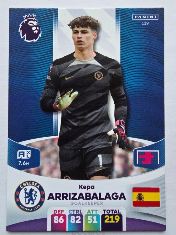 2023-24 Panini EPL Kepa Arrizabalaga Chelsea /NN21