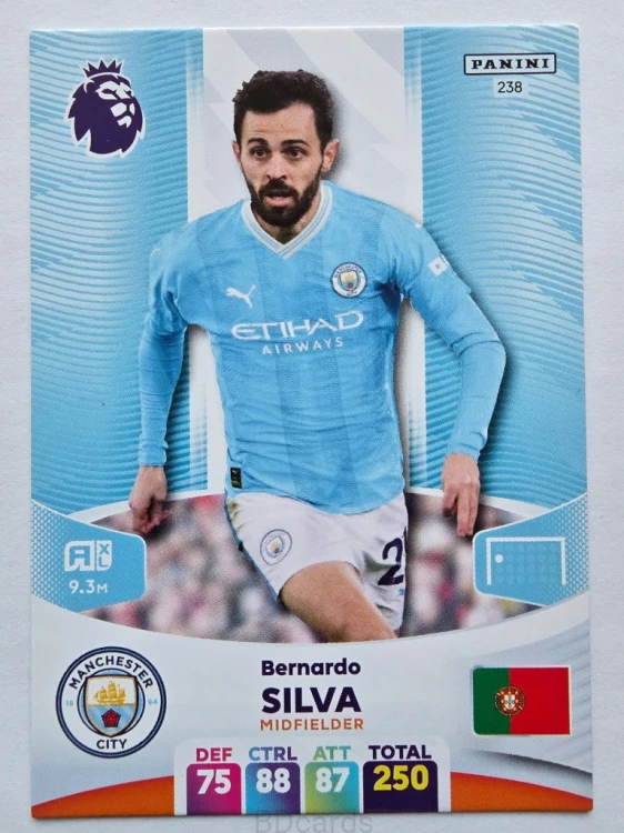 2023-24 Panini EPL Bernardo Silva Manchester City /NN