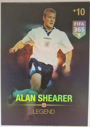 ST7 Shearer Anglia Panini Fifa 365 2016 Legend
