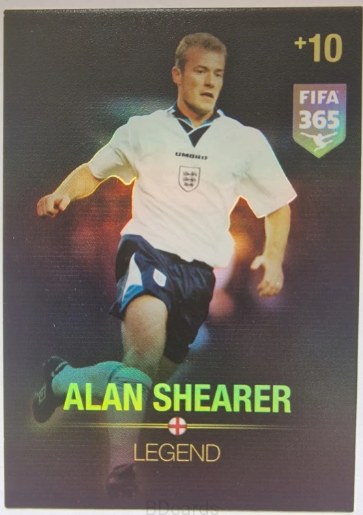 ST7 Shearer Anglia Panini Fifa 365 2016 Legend