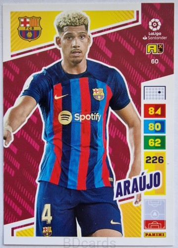 P19 Araujo Fc Barcelona Panini La Liga 2023