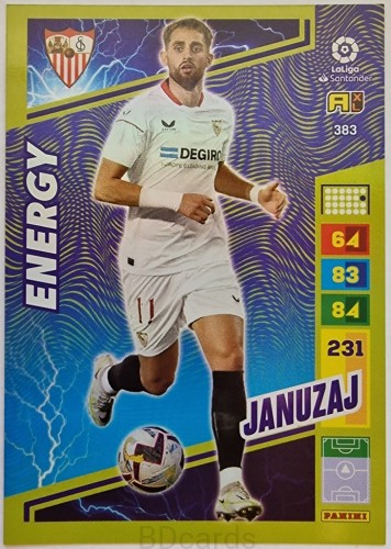 LA3 Januzaj Sevilla Panini La Liga 2023 Energy