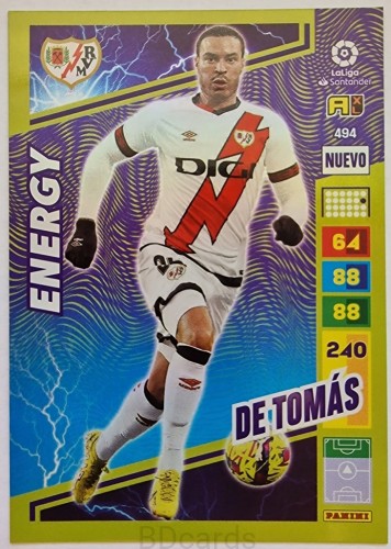 LA4 De Tomas Roayo Vallecano Panini La Liga 2023 Energy