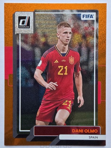 2022-23 PANINI Donruss Dani Olmo Hiszpania Orange /ER13