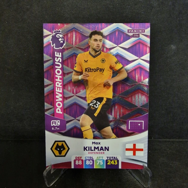 2023-24 Panini Premier League Max Kilman Wolverhampton Powerhouse /M22