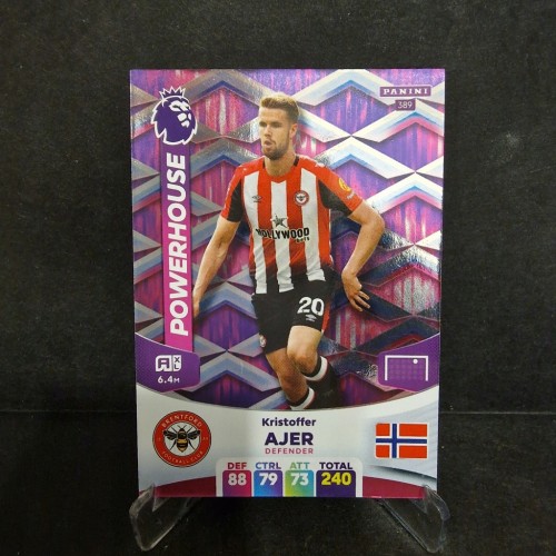 2023-24 Panini Premier League Kristoffer Ajer Brentford Powerhouse /M22