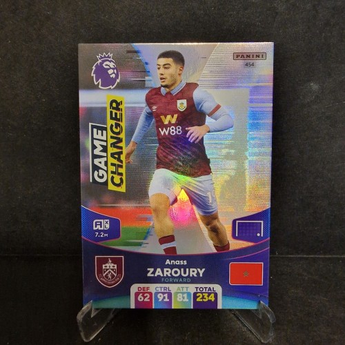 2023-24 Panini Premier League Anas Zaraoury Burnley Game Changer /M21