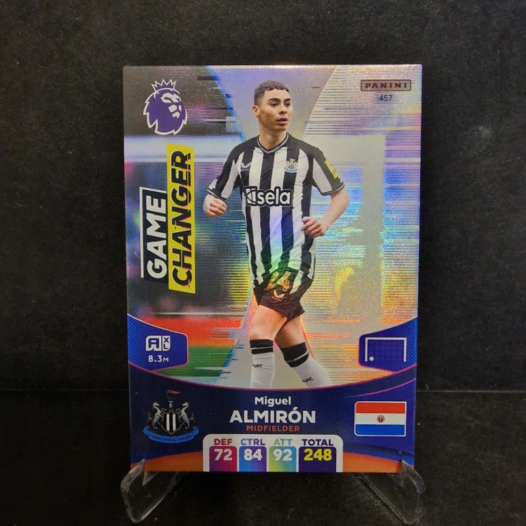 2023-24 Panini Premier League Almiron Newcastle Game Changer /M21
