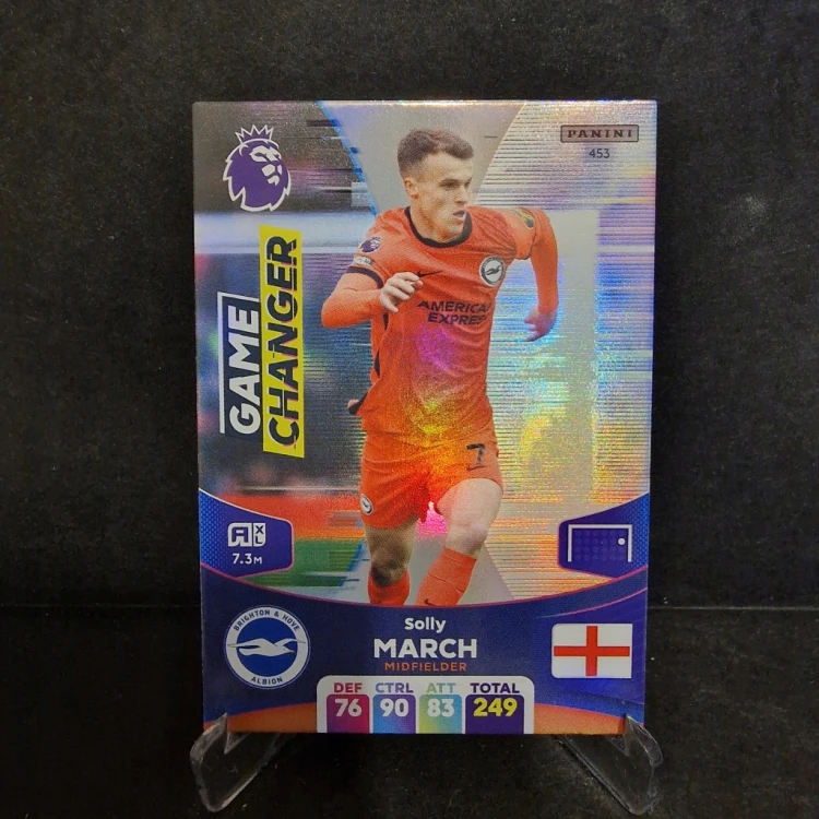 2023-24 Panini Premier League Solly March Brighton Game Changer /M20