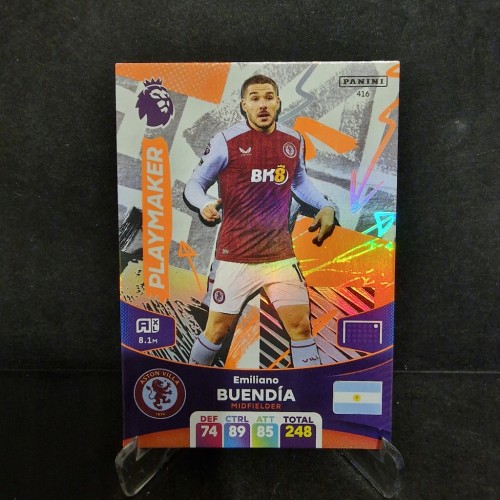 2023-24 Panini Premier League Emiliano Buendia Aston Villa Playmeakers /M23