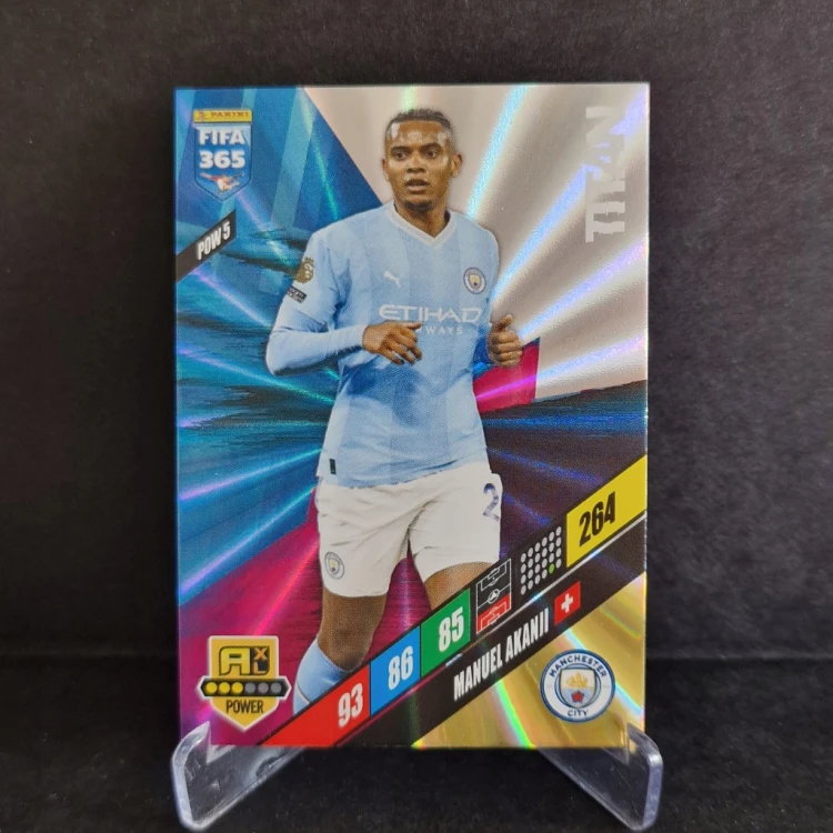 2023-24 Panini Fifa 365 Magican Akanji MAnchester City /FI6