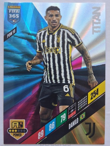 2023-24 Panini Fifa 365 Titan Danilo Juventus /FI9