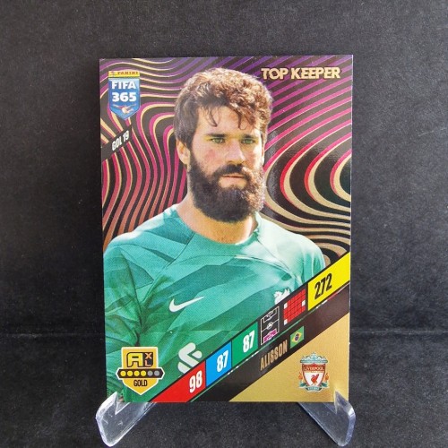 2023-24 Panini Fifa 365 Alisson Liverpool Top Keeper /TE19