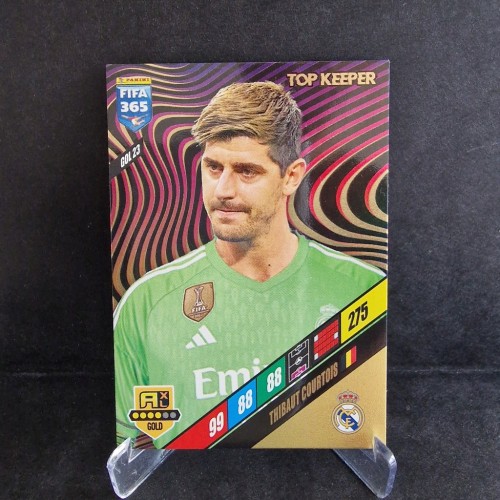 2023-24 Panini Fifa 365 Courtois Real Madryt Top Keeper /TE19