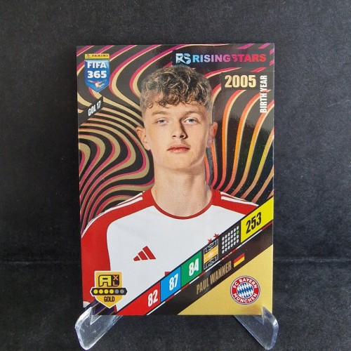 2023-24 Panini Fifa 365 Wanner Bayern Monachium Rising Stars /TE19