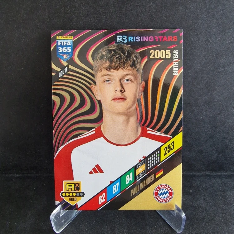 2023-24 Panini Fifa 365 Wanner Bayern Monachium Rising Stars /TE19
