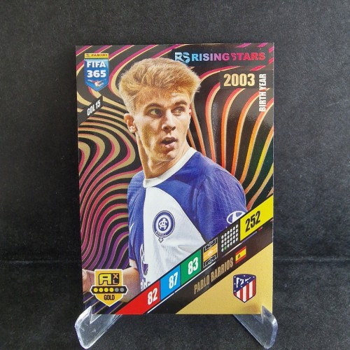 2023-24 Panini Fifa 365 Barrios Atletico Madryt Rising Stars /TE19