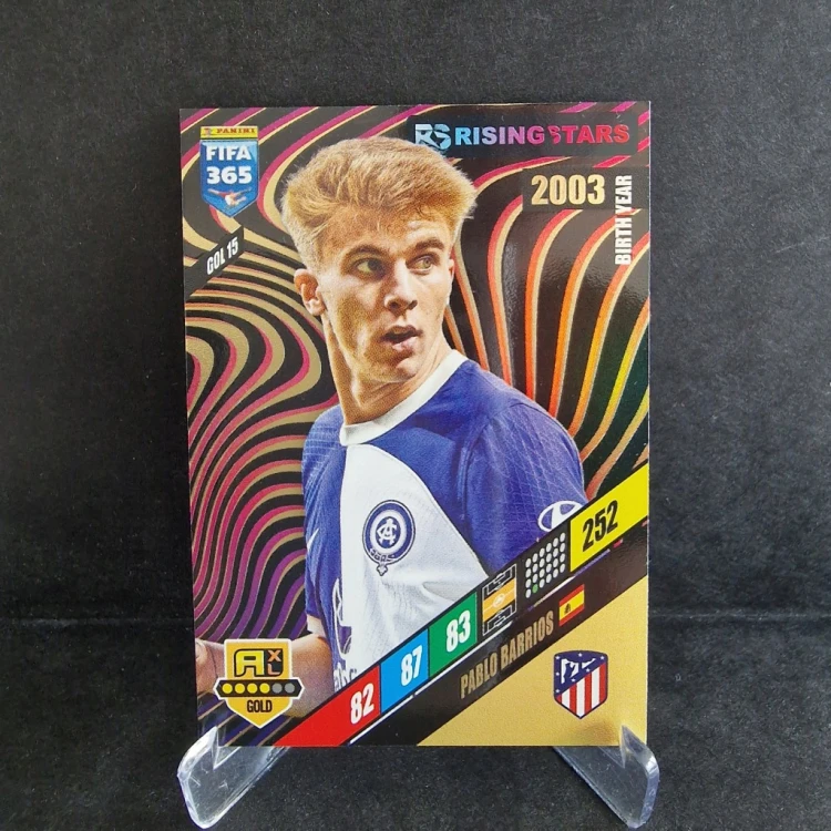 2023-24 Panini Fifa 365 Barrios Atletico Madryt Rising Stars /TE19