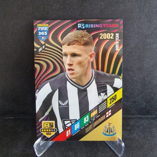 2023-24 Panini Fifa 365 Anderson Newcastle Rising Stars /TE20
