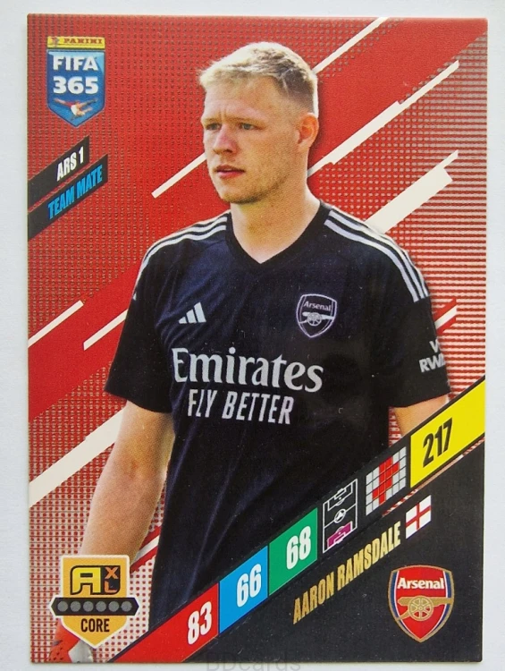 2023-24 Panini fifa 365 Aaron Ramsdale Arsenal /NU7