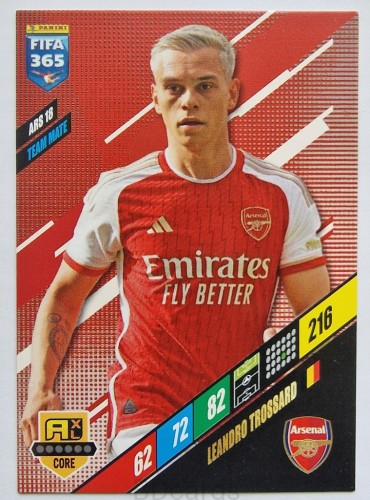 2023-24 Panini fifa 365 Leandro Trossard Arsenal /NU7