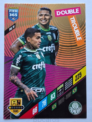 2023-24 Panini Fifa 365 Double Trouble Palmeiras /NN6
