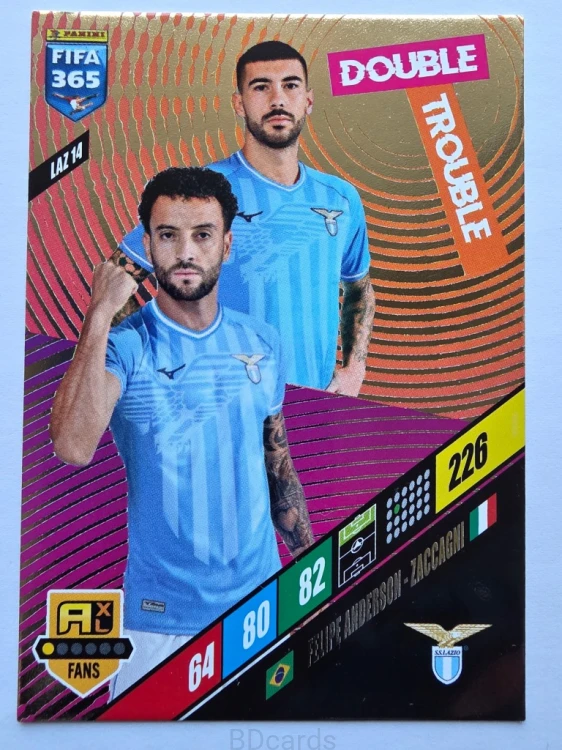 2023-24 Panini Fifa 365 Double Trouble Lazio/NN6
