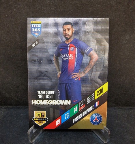 2023-24 Panini Fifa 365 Presnel Kimpembe Paris Saint-Germain F.C. / OC30