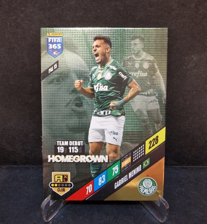 2023-24 Panini Fifa 365 Gabriel Menino Palmeiras klub/ OC30